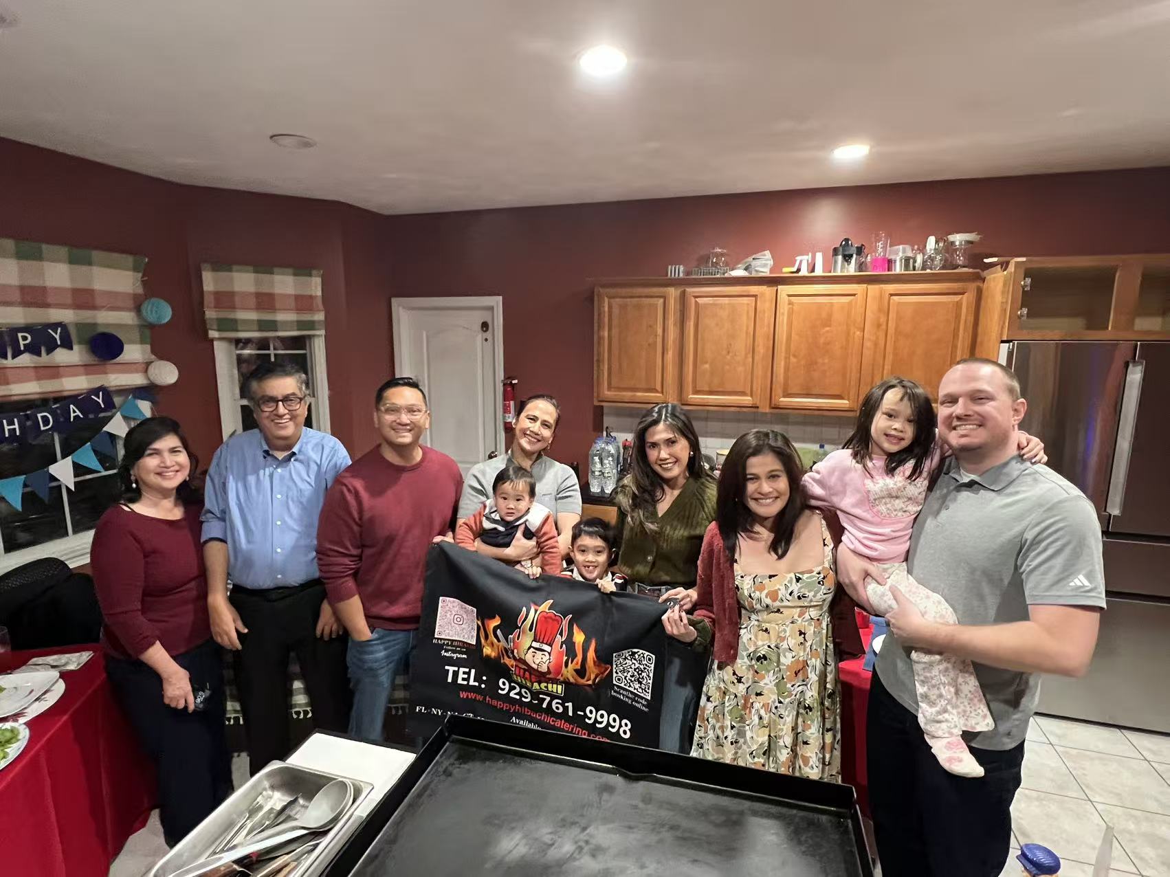Hibachi party Cape Cod summer
